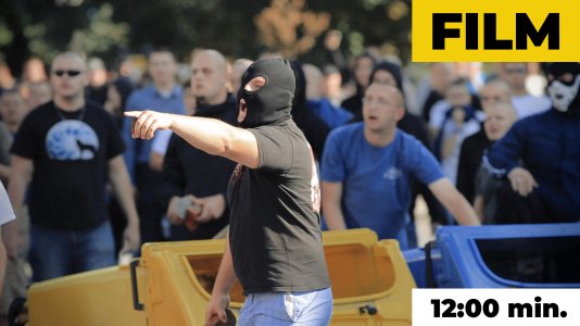 Protirómsky protest pravicových extrémistov v Ostrave